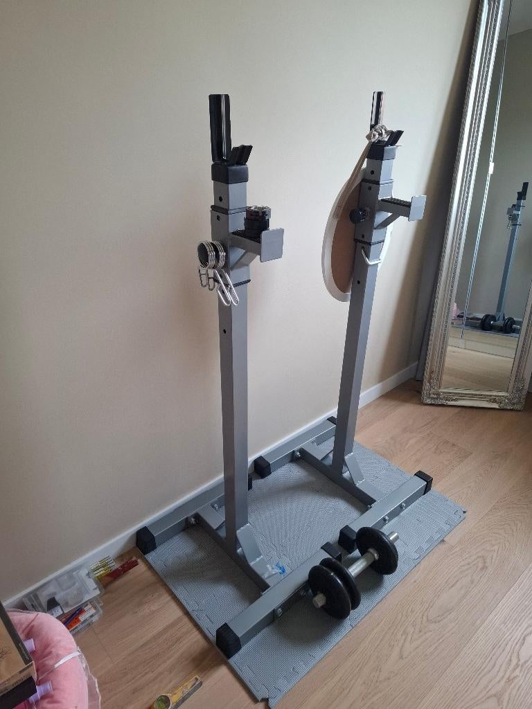 Krachttraining materiaal, Ophalen, Gebruikt