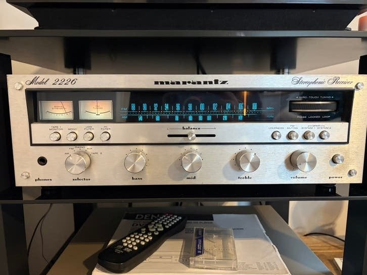 Marantz 2226 tuner - receiver, Gebruikt, Ophalen, Marantz, Minder dan 60 watt
