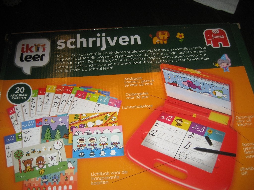 ik leer schrijven, Ophalen of Verzenden, Gebruikt, Taal en Lezen, Met licht