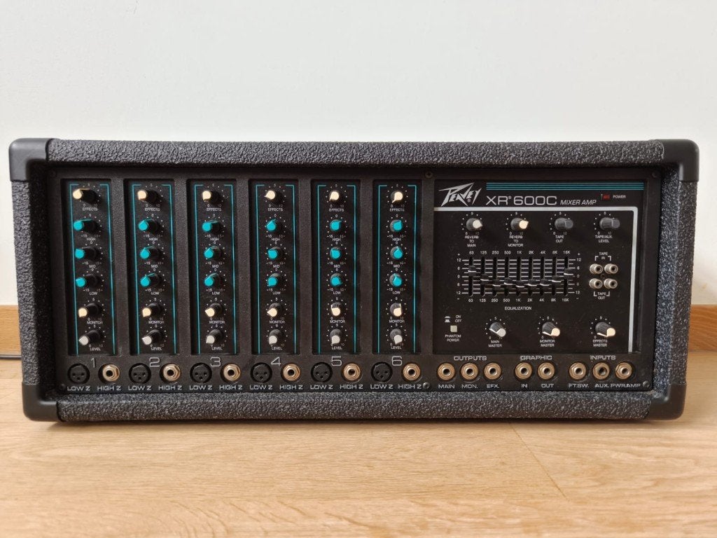 Peavey XR600C + HiSys2 Speaker, Ophalen, Gebruikt, P.A.