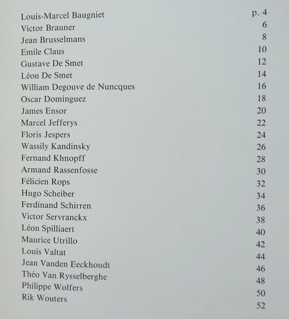 Derom 1989 Brusselmans, Valtat, Rassenfosse, Utrillo, Claus, Ophalen of Verzenden, Zo goed als nieuw, Schilder- en Tekenkunst