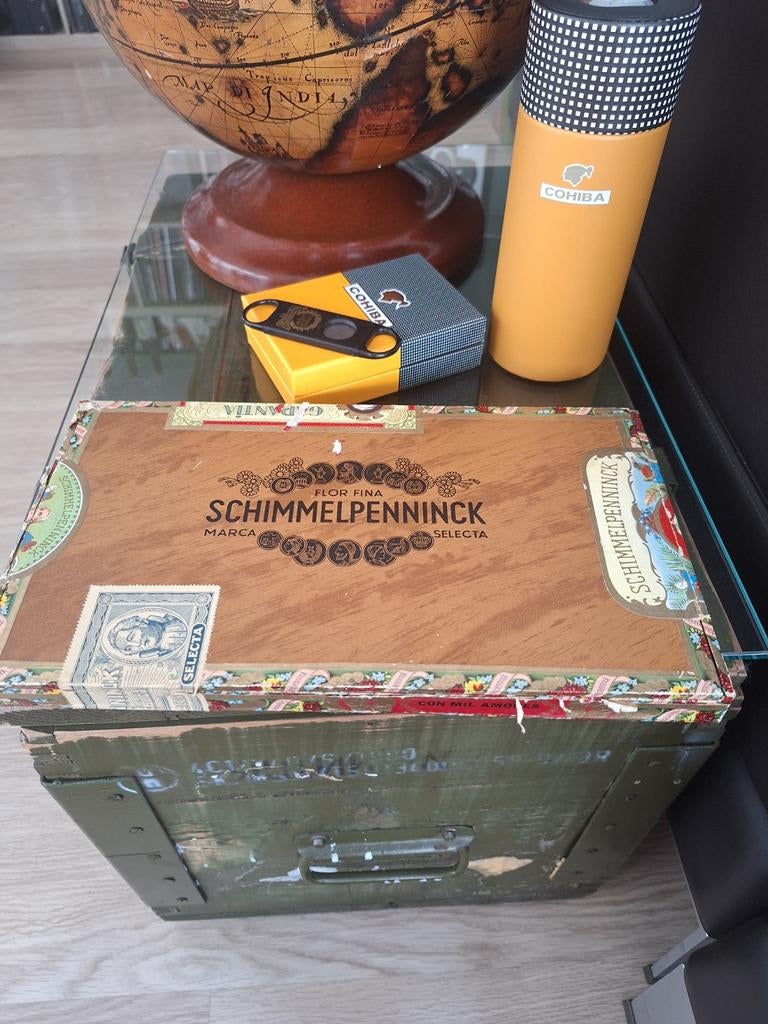 Sigarenkist - Schimmelpenninck, Verzamelen, Ophalen of Verzenden