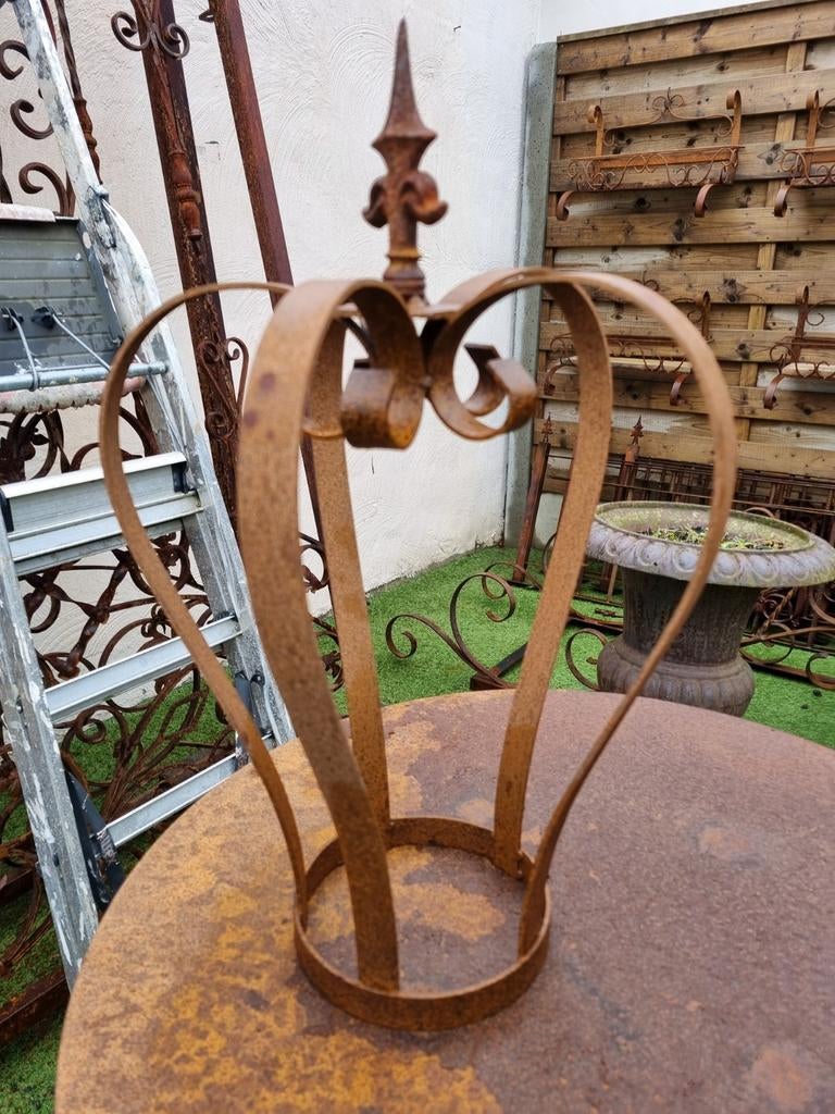 Couronne en fer rouillé, Jardin & Terrasse, Enlèvement