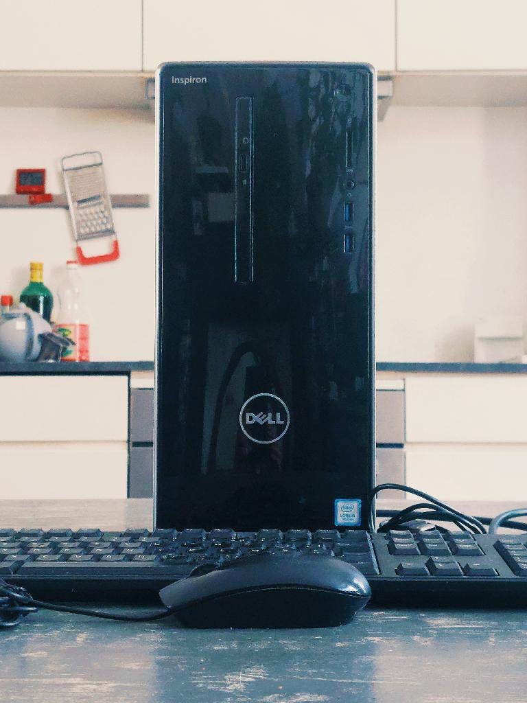 Tour Dell Inspiron 3668 + clavier + souris – 100€, HDD, 8 GB, 1 TB, Intel Core i5