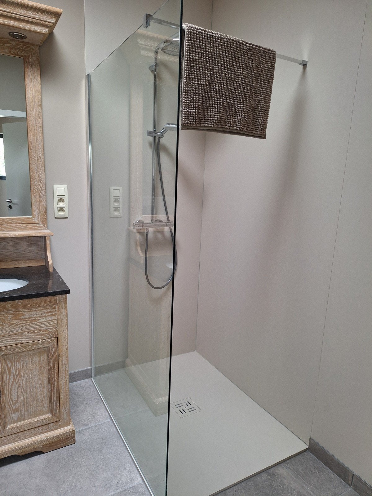 douchewand, Huis en Inrichting, Ophalen, Gebruikt