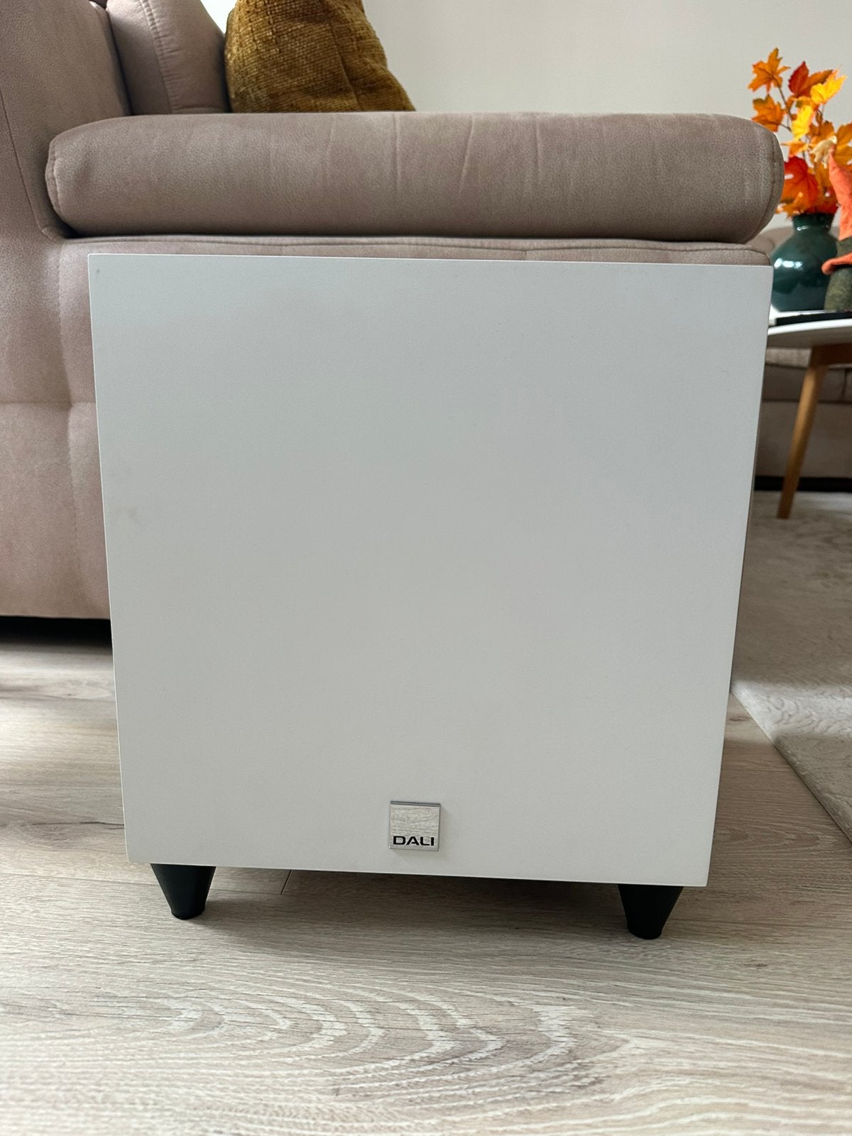 DALI SUB C-8 D – Actieve subwoofer – Wit, Ophalen, Zo goed als nieuw, Subwoofer, Dali