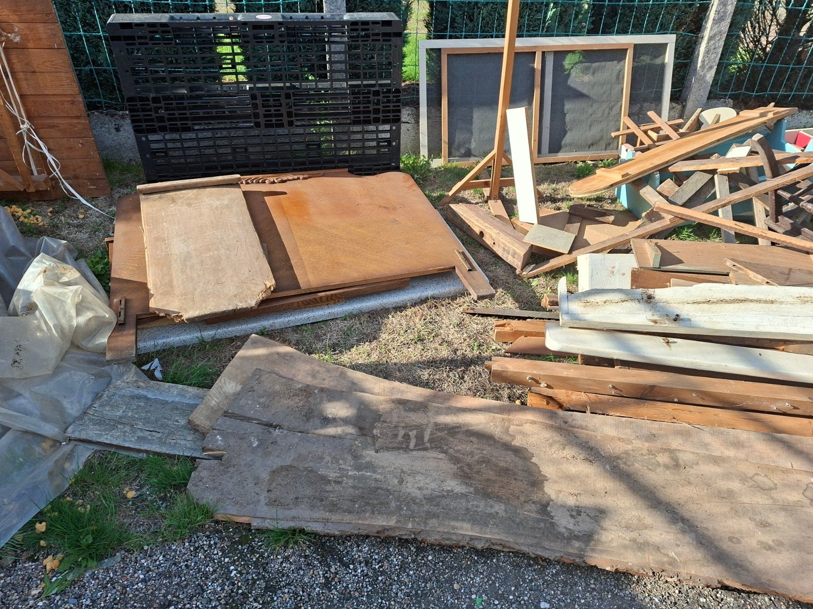 GRATIS brandhout, Ophalen