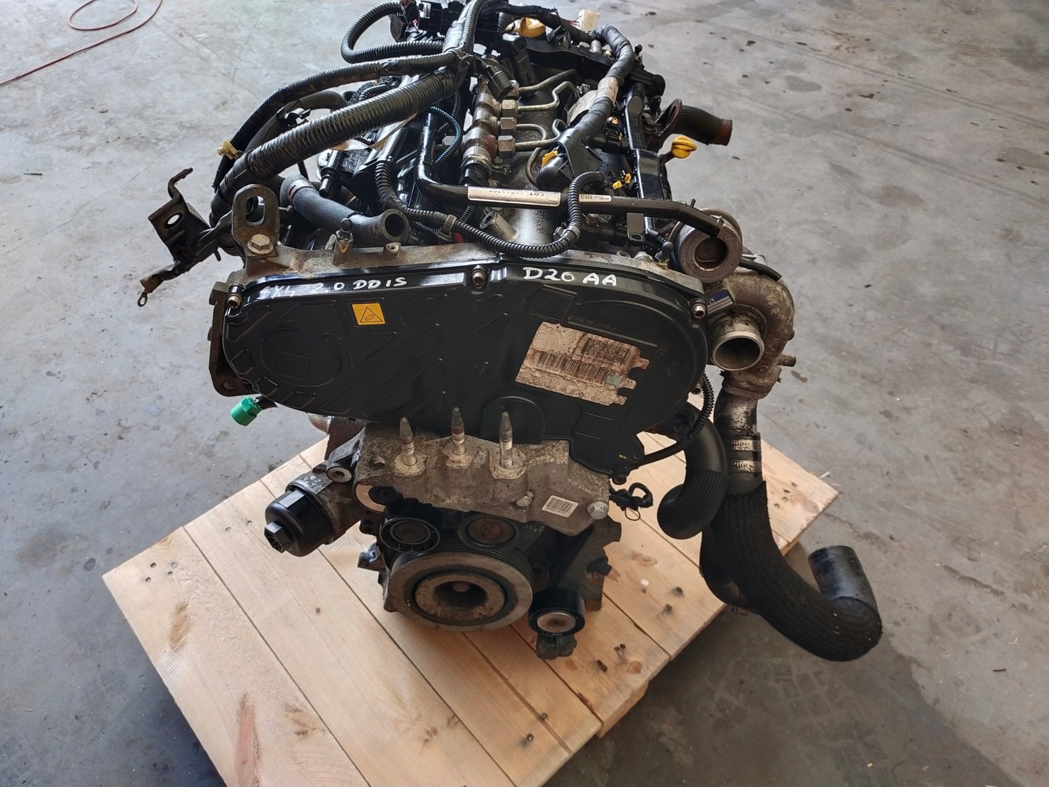 Moteur D20AA Complet FIAT SEDICI, Autos : Pièces & Accessoires, Envoi, Utilisé, Daihatsu