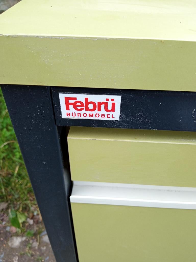 bureau vintage FEBRU, Enlèvement, Utilisé