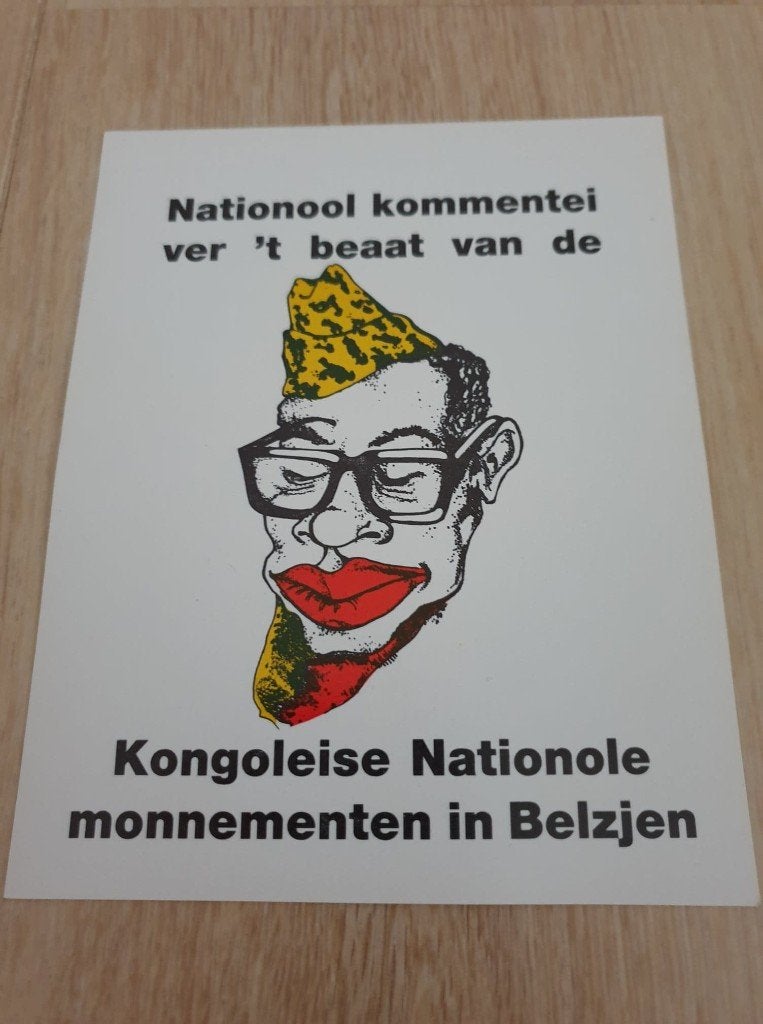Carnaval Aalst sticker Nationool kommentei, Ophalen of Verzenden