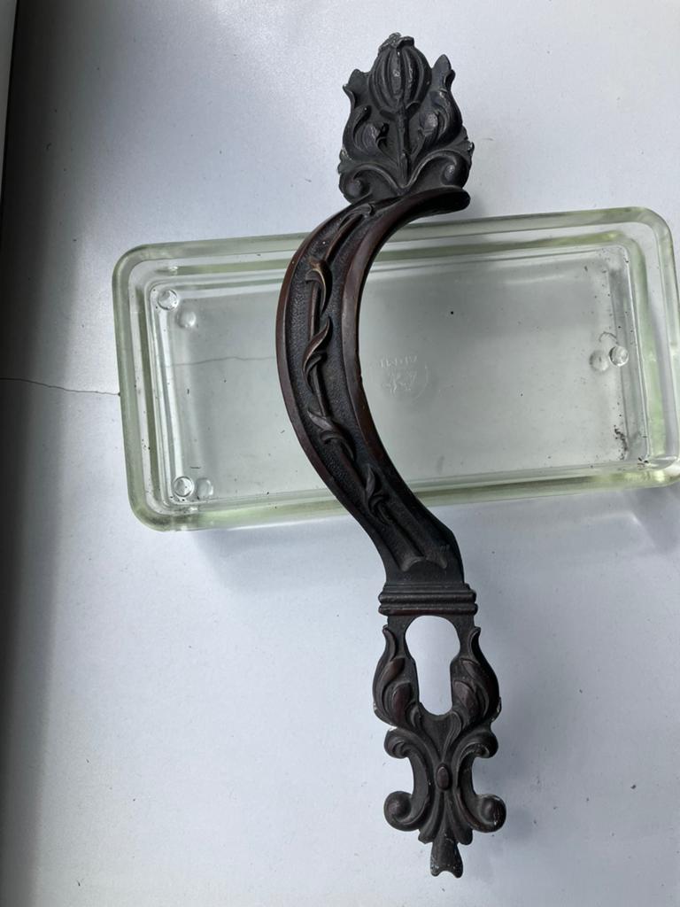 Art Nouveau deurgreep, Antiek en Kunst, Ophalen of Verzenden