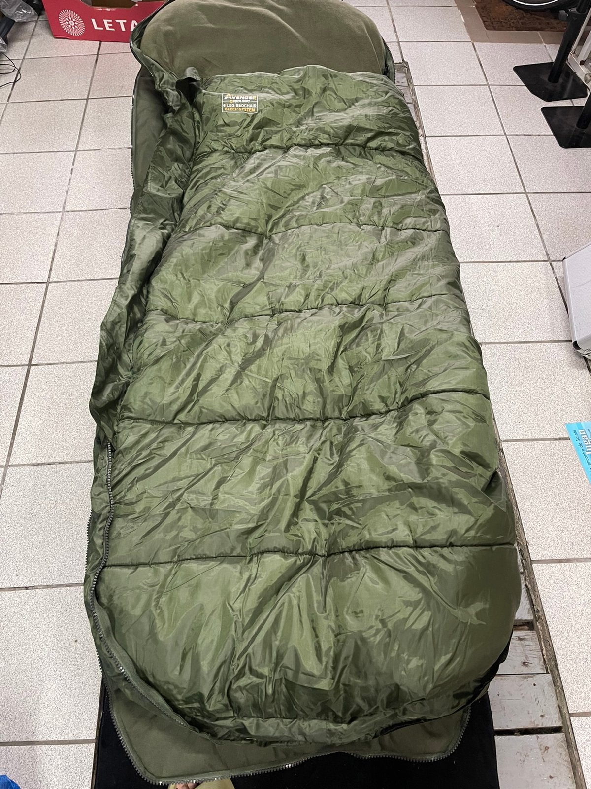 Bedchair Prologic Avenger Sleep System, Sports nautiques & Bateaux, Enlèvement, Comme neuf, Autres types