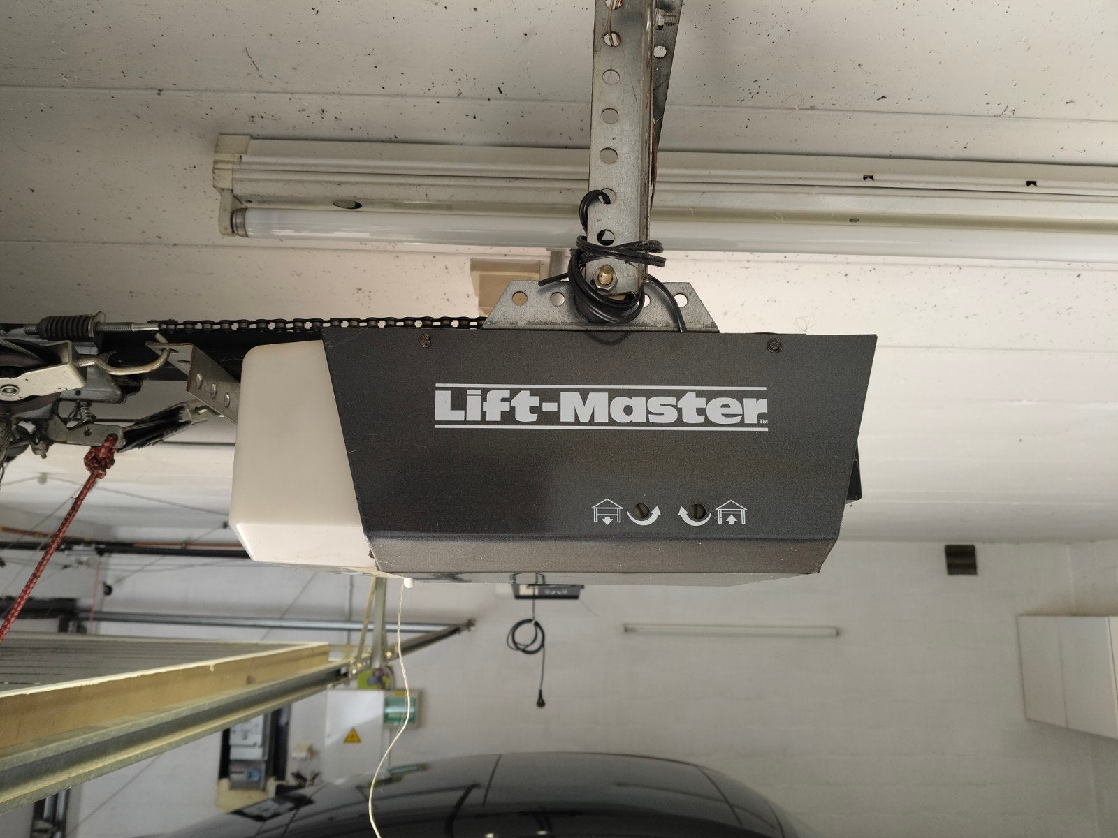 Garagepoortopeners, Ophalen, Gebruikt