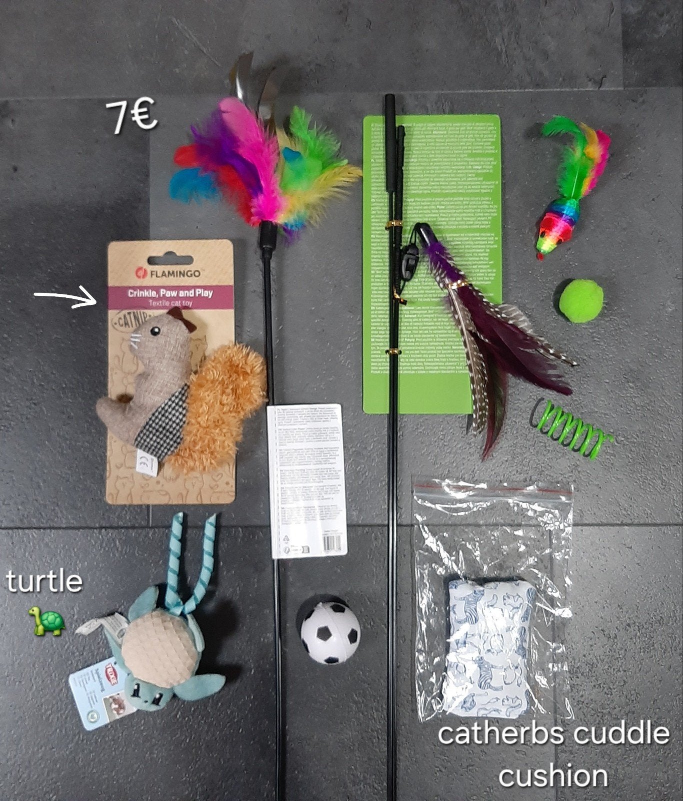 kattenspeelgoed set, Ophalen of Verzenden, Nieuw