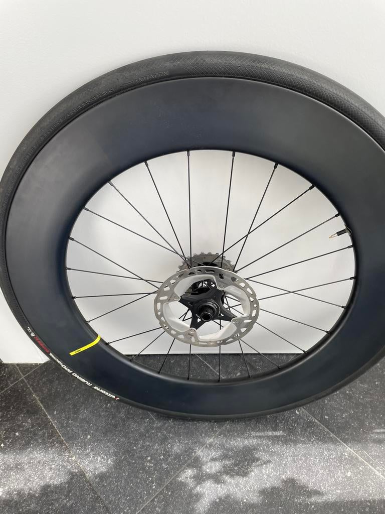 Wiel racefiets, Zo goed als nieuw, Racefiets, Carbon, Ophalen