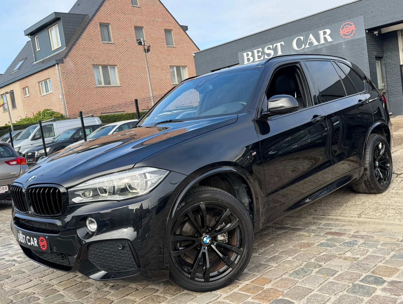 BMW X5 2.0dA M Pack * Euro6B, Auto's, 1995 cc, 4 cilinders, Zwart, 5 deurs