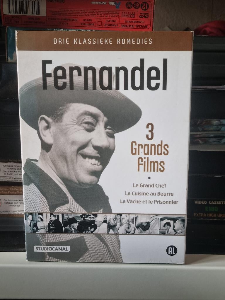 Fernandel, Le Grand Chef, La Cuisine au Beurre, La Vache..., CD & DVD, DVD | Comédie, Enlèvement ou Envoi