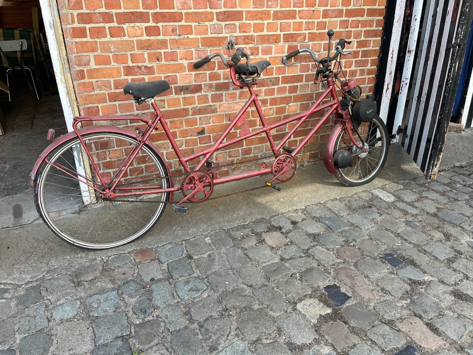 Tandem solex project, Fietsen en Brommers, Ophalen, Gebruikt