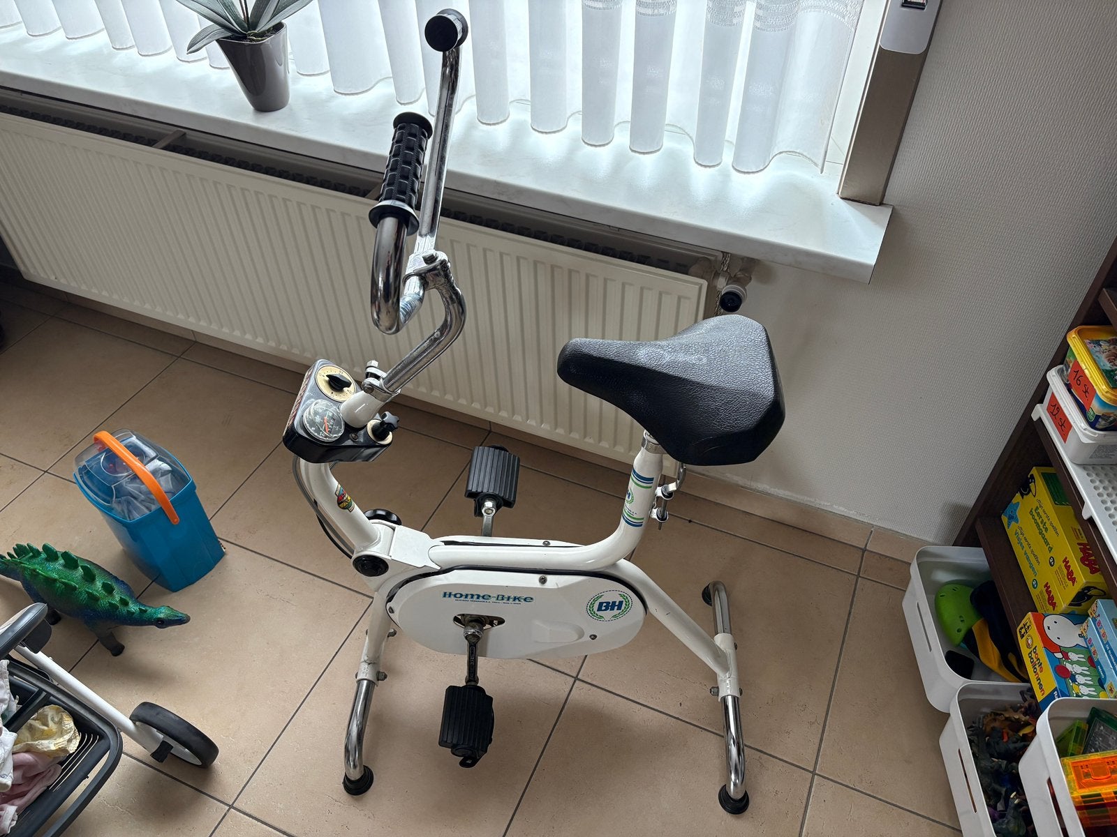 Home trainer - gratis, Sport en Fitness, Ophalen, Gebruikt, Metaal, Hometrainer
