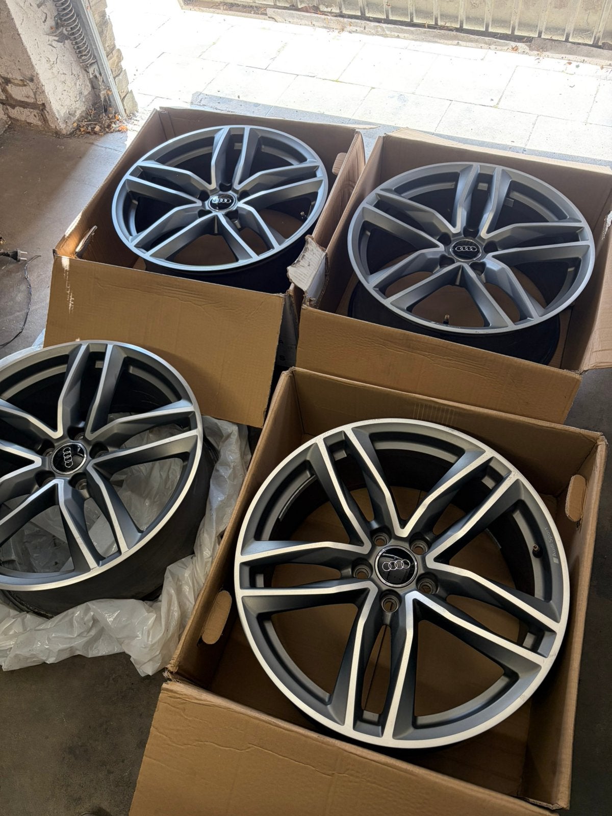 4jantes Audi RS/TT ORIGINE 5x112, Autos : Pièces & Accessoires, Enlèvement ou Envoi