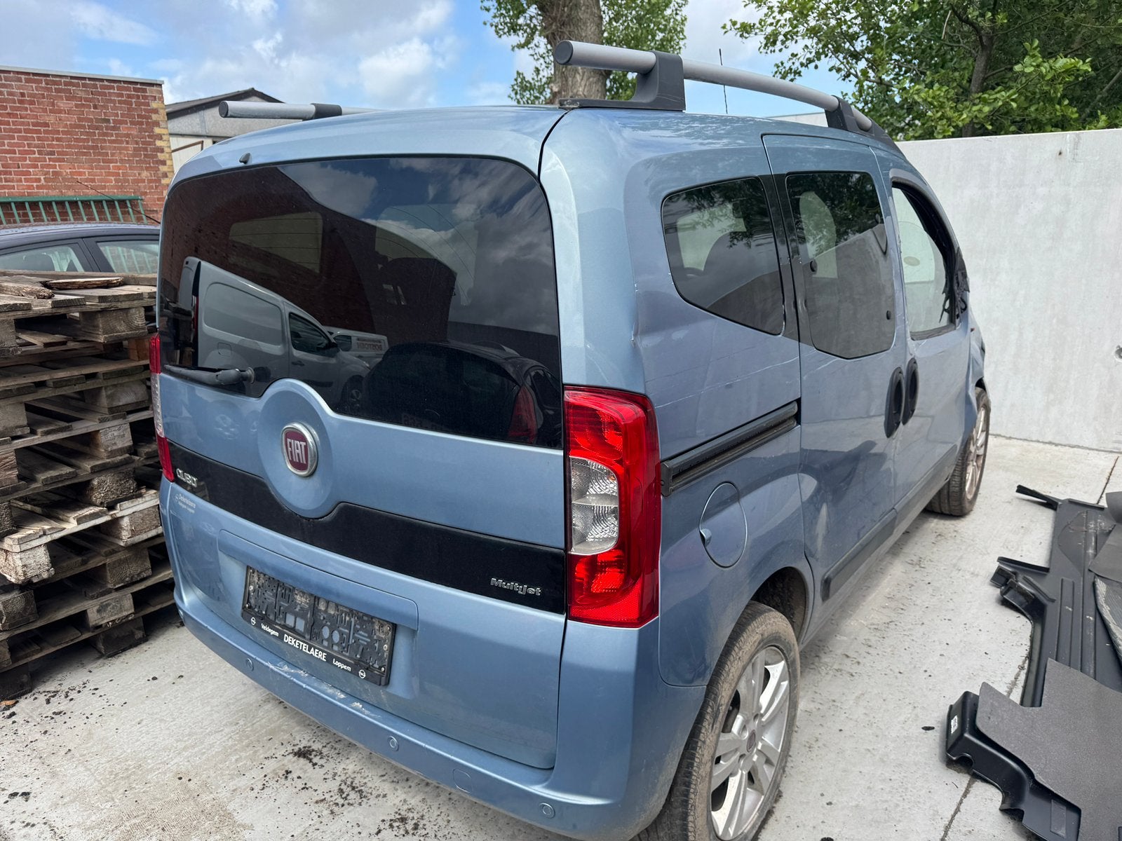 Fiat Qubo Schadewagen, Auto's, Particulier, Te koop, Qubo