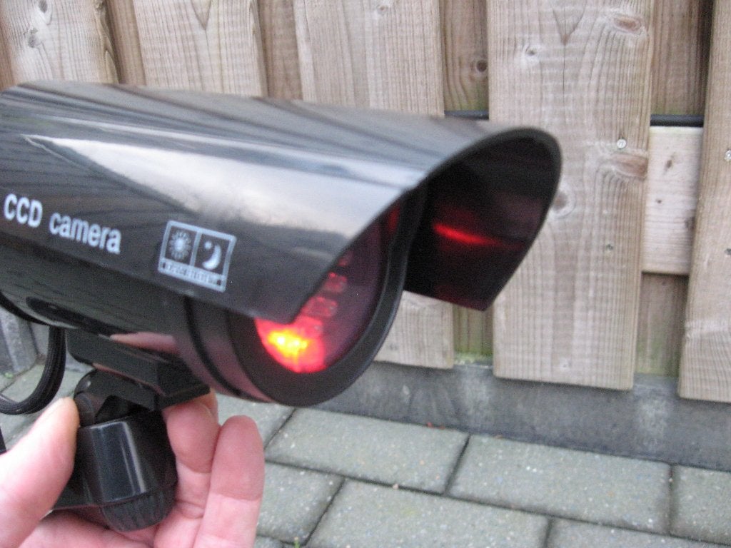 Beveiligingscamera Dummie !, Audio, Tv en Foto, Videobewaking, Ophalen, Gebruikt, Buitencamera