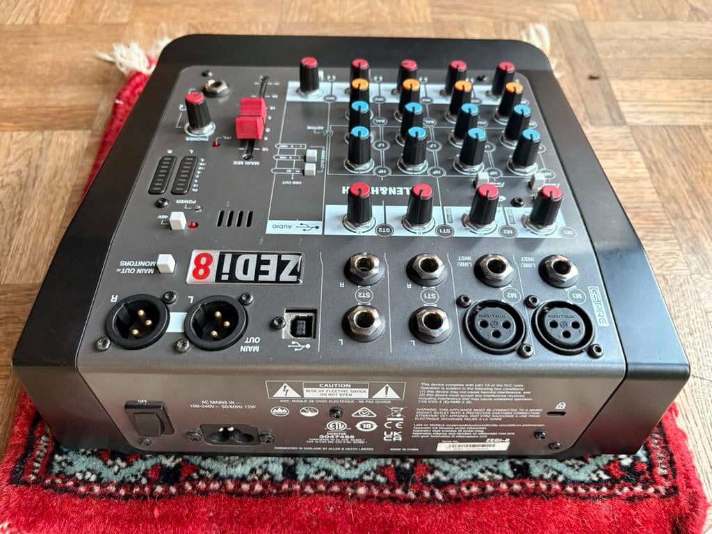 Allen & Heath Zedi 8, Ophalen of Verzenden, Zo goed als nieuw