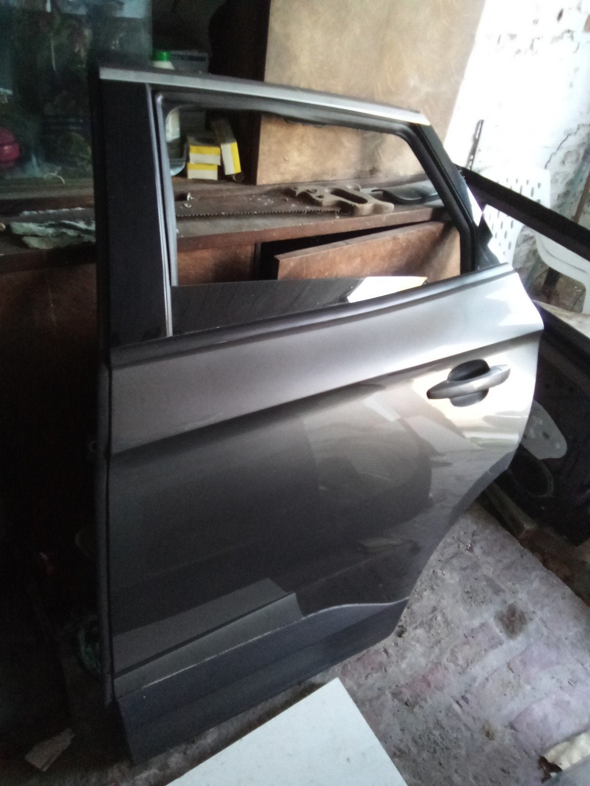 linker achterdeur arg Opel Grandland grijs, Ophalen, Achter, Opel, Deur