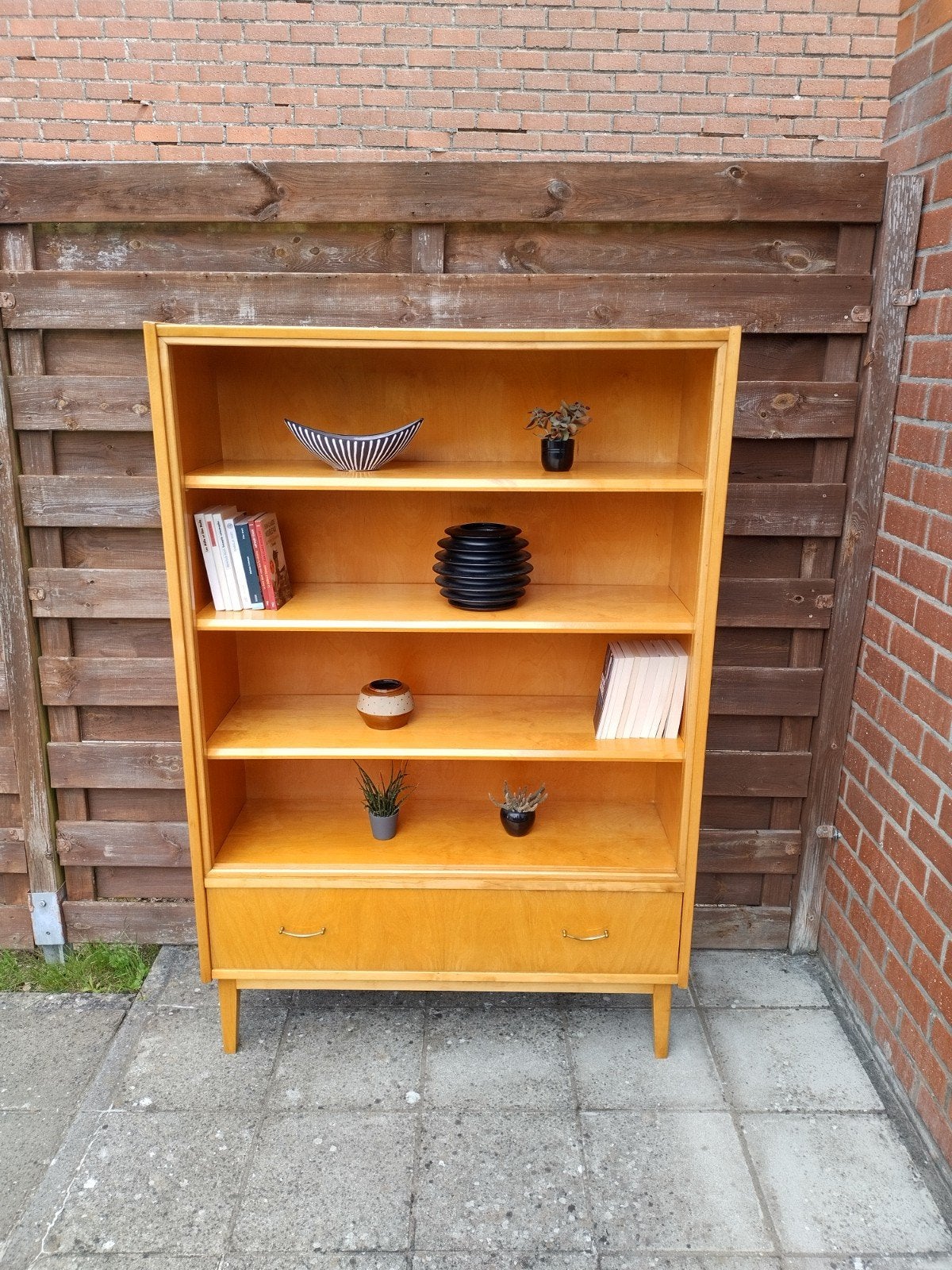 Vintage Scandinavisch dressoir/boekenkast, Ophalen