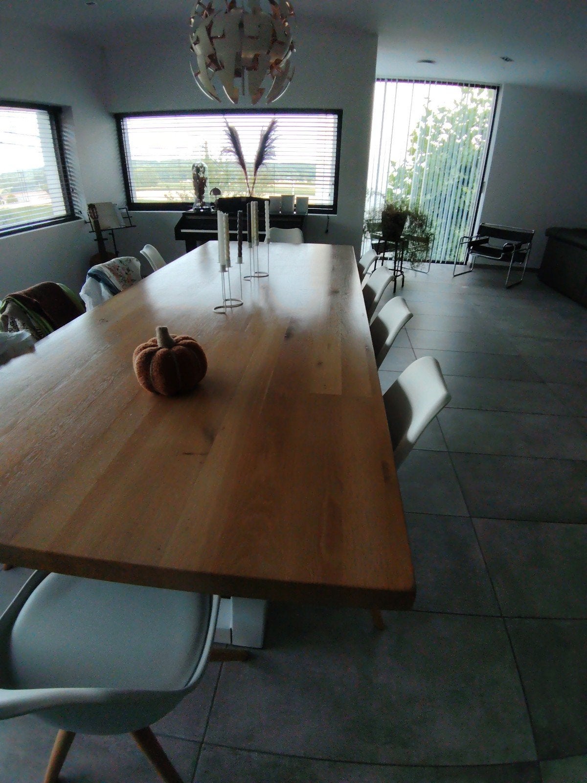 tafel 3.5 meter op 1.2 meter, Ophalen
