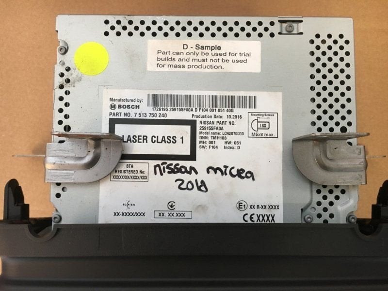 NISSAN MICRA NAVIGATIESYSTEEM, -, Utilisé, -, -