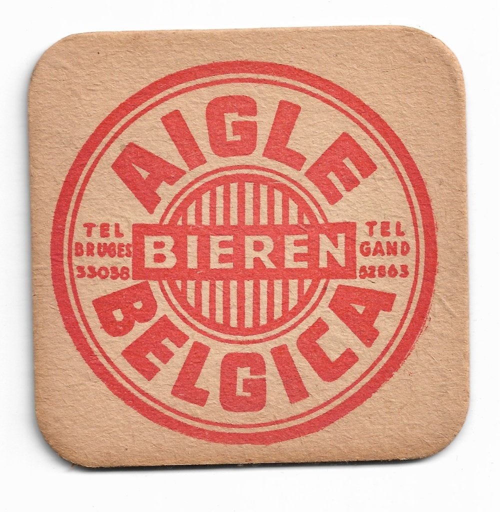 sous-bock aigle Belgica, Collections, Enlèvement ou Envoi, Comme neuf, Sous-bock