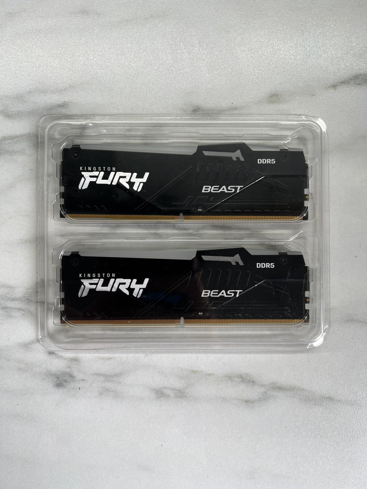 Kingston Furry DDR5 2x8gb DDR5, Informatique & Logiciels, Enlèvement ou Envoi, Comme neuf, DDR5