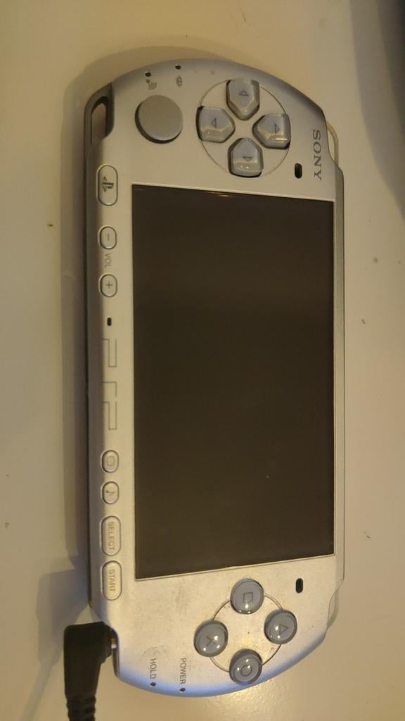 1 grijze psp-console + oplader, Ophalen of Verzenden, PSP
