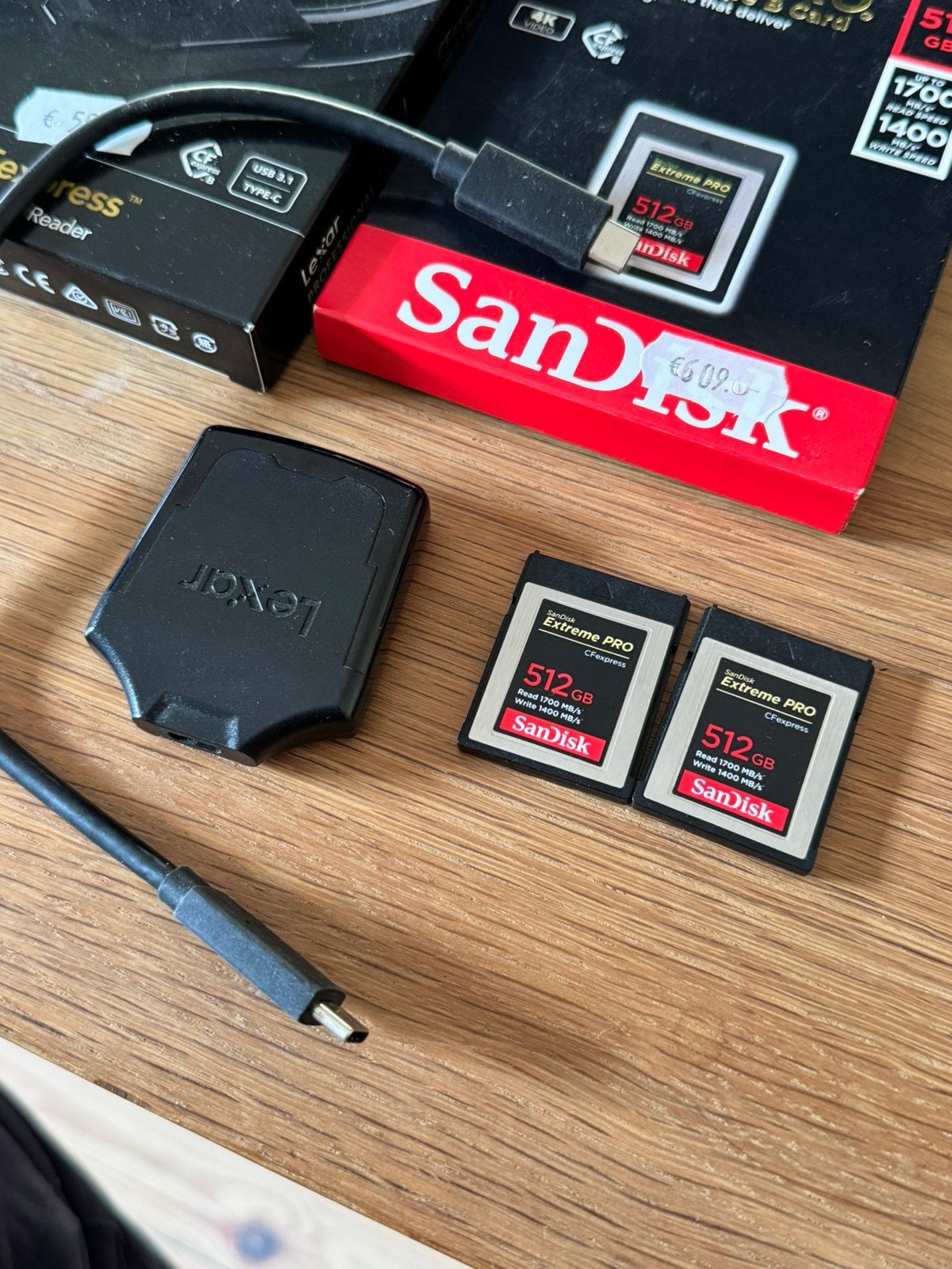 Sandisk CFexpress Type B, Enlèvement ou Envoi, Comme neuf, CFexpress Type B