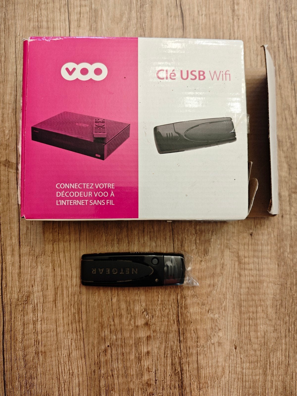Clef wifi VOO pour box evasion dongle, Enlèvement