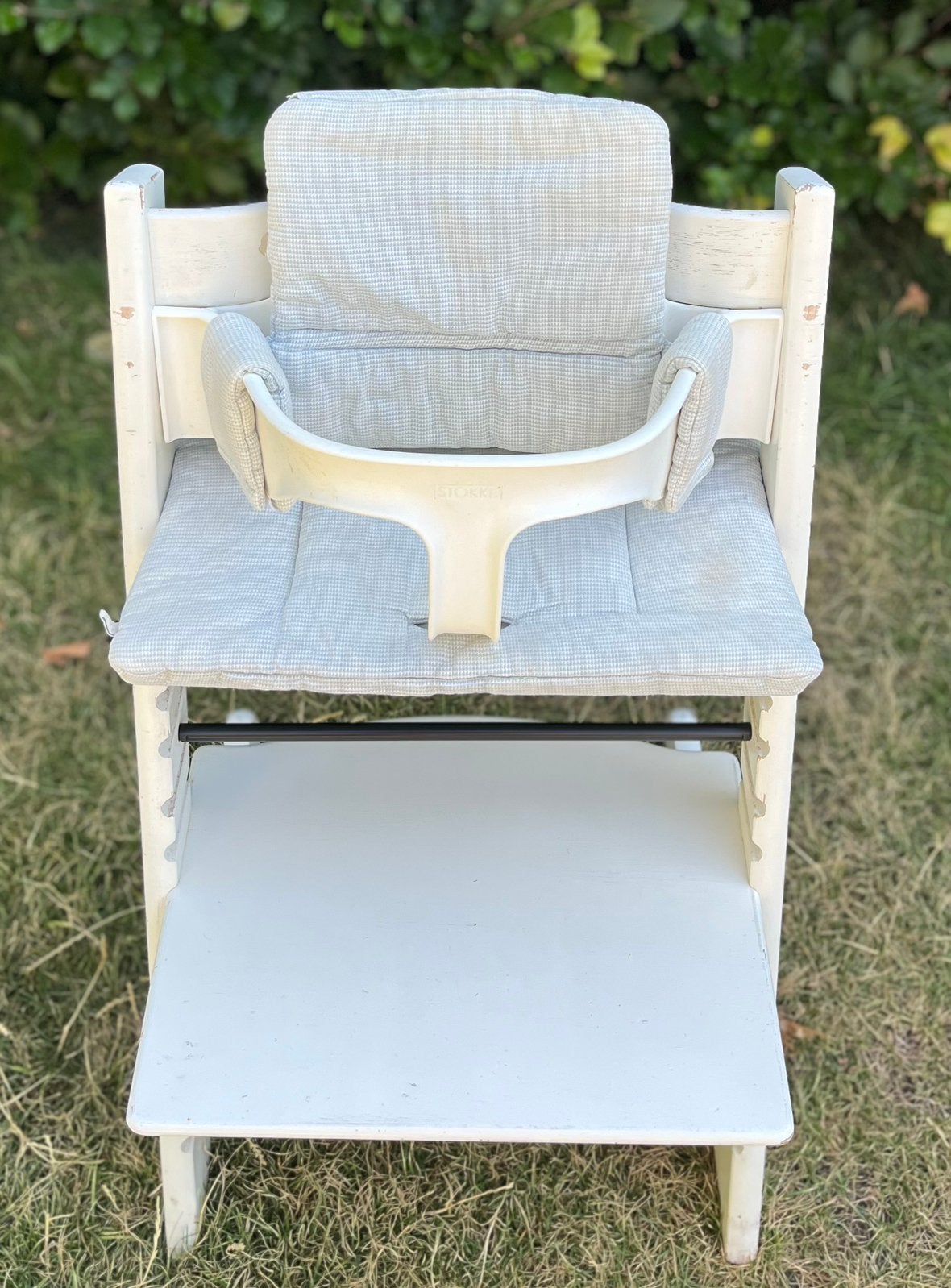 Trip trap stokke, Kinderen en Baby's, Kinderstoelen, Ophalen, Gebruikt, Meegroeistoel, Aanschuifbaar
