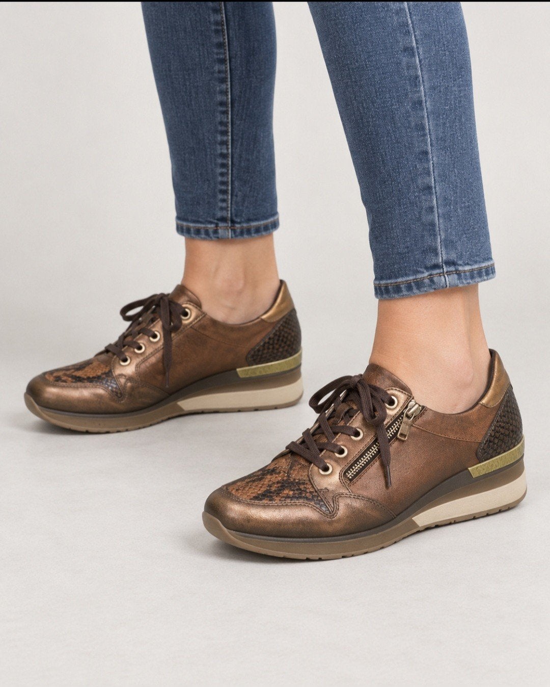 Sneakers Softwaves marron Taille 39, Enlèvement ou Envoi, Sneakers et Baskets, Brun, Porté