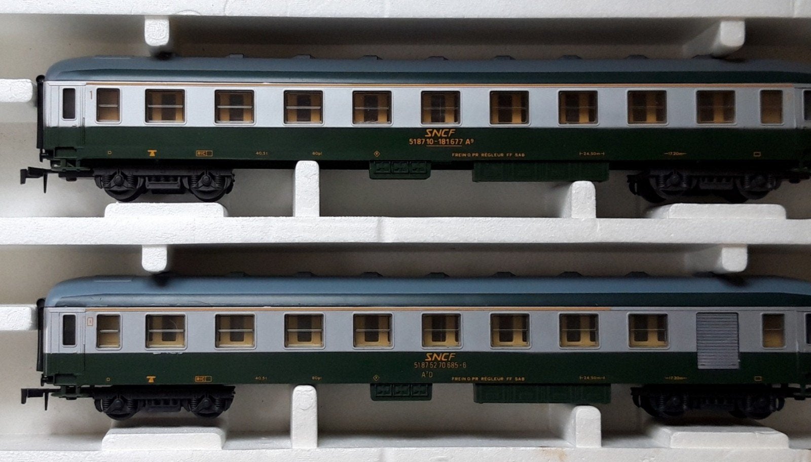 lima schaal 0 SNCF rijtuigen, Ophalen of Verzenden