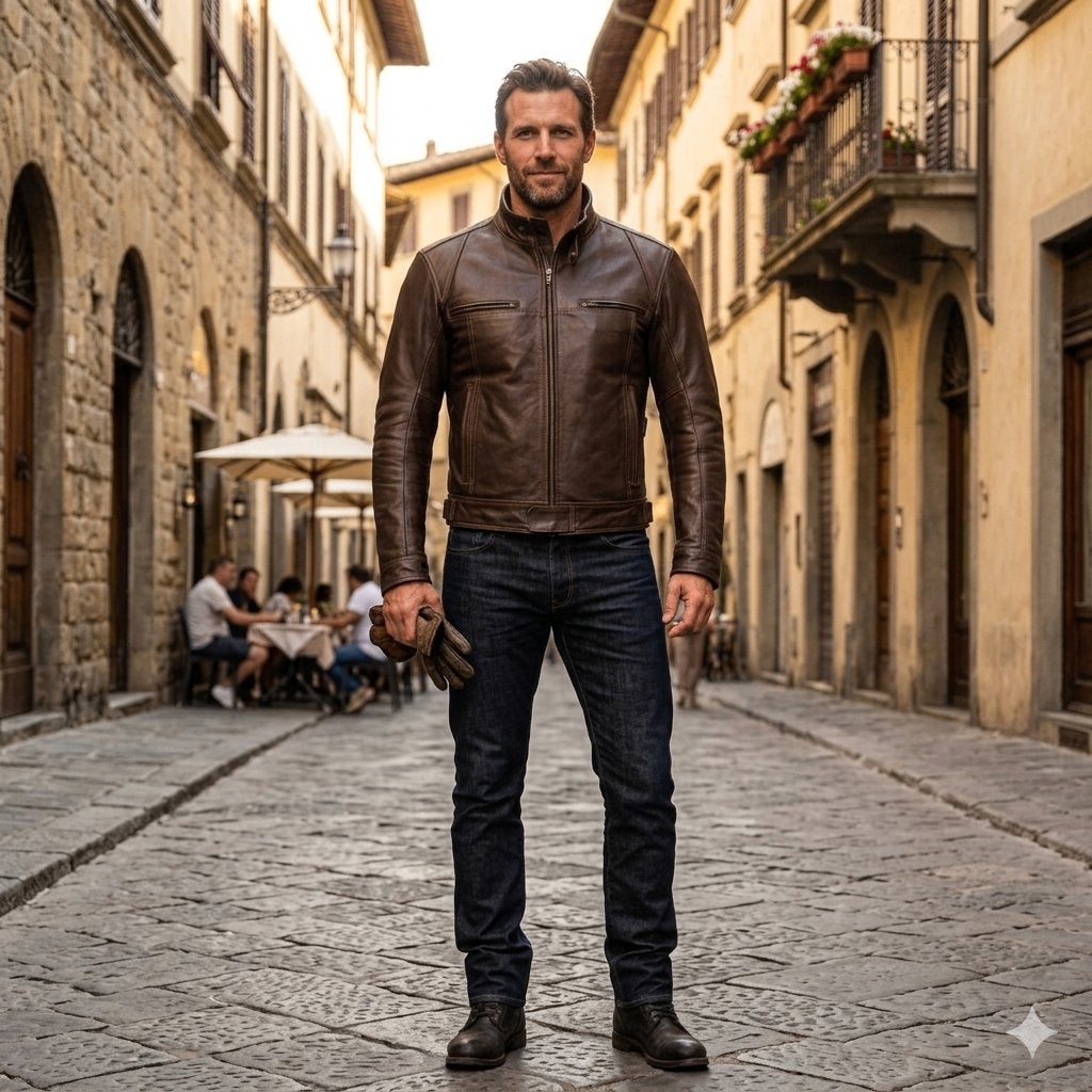 Veste de Moto en Cuir Protections détachables approuvé CE, Envoi, Neuf, avec ticket, Femmes, Manteau | cuir