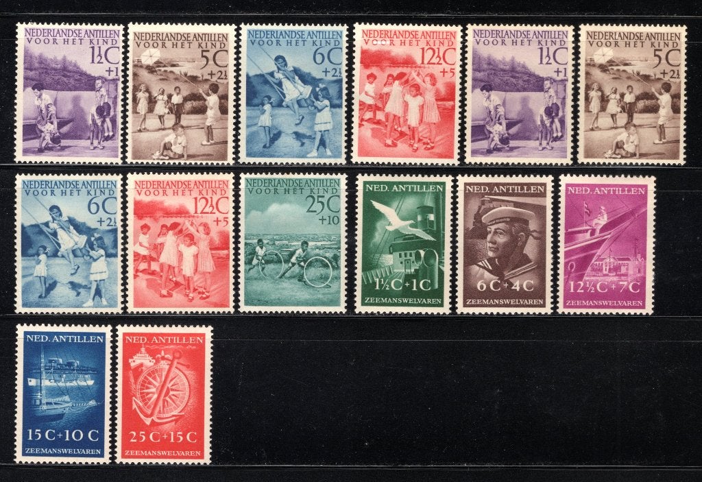 NL. ANTILLEN Lot 1951 MH/MNH, Timbres & Monnaies, Timbres | Antilles néerlandaises, Envoi, Non oblitéré