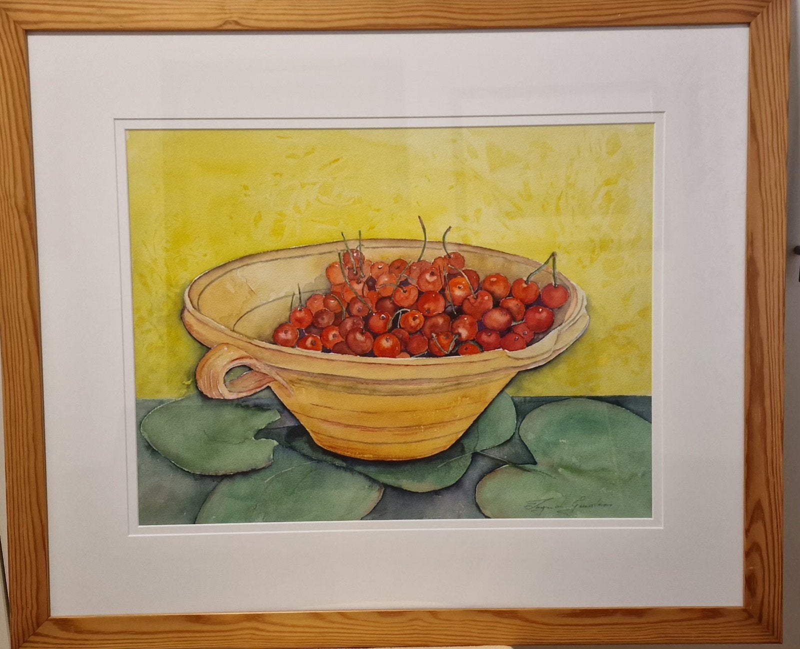 Ingrid Geudens. L'aquarelle signifie, Enlèvement ou Envoi
