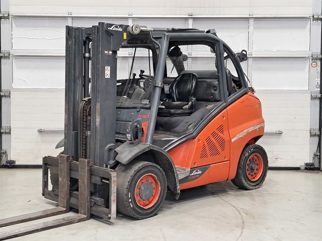 LINDE H50T-02, Meer dan 4000 kg, LPG, Heftruck, LINDE