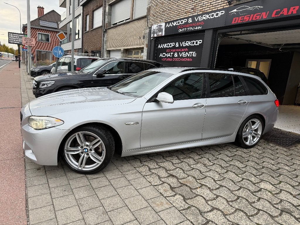 BMW 520 Touring 520dA-pakket M *BMW notebook **Netto 10950**, Auto's, Automaat, Leder, Bedrijf, Te koop