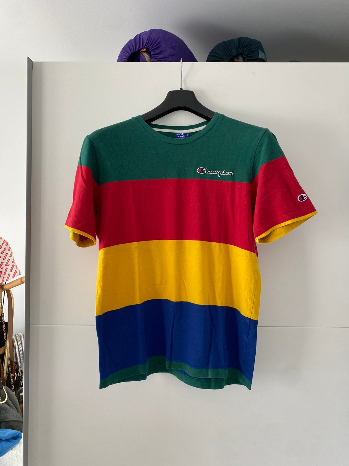 Chemise Champion xs, Enlèvement ou Envoi, Comme neuf, Taille 46 (S) ou plus petite, Vert