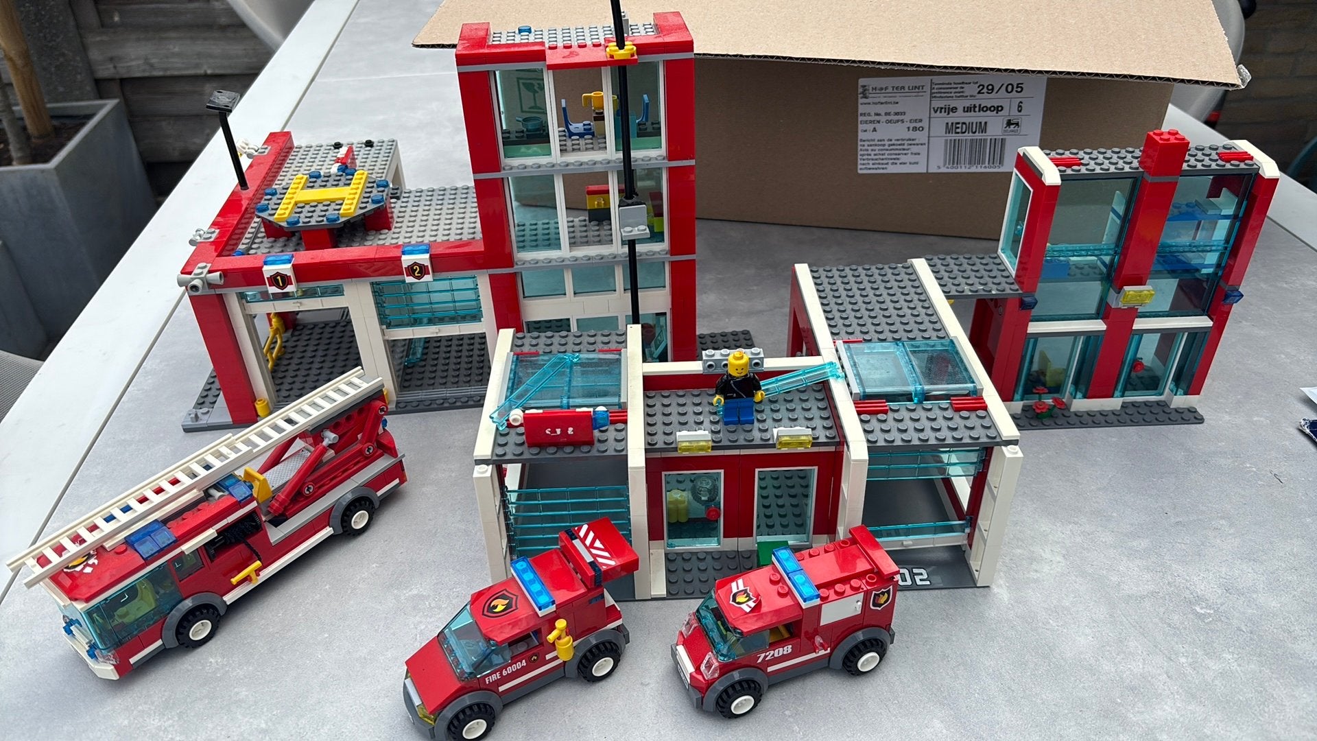 Lego brandweer, Ophalen, Gebruikt, Lego