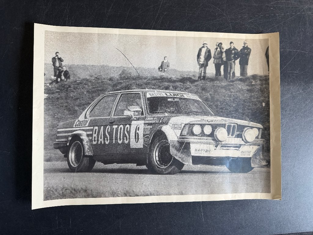 poster Patrick Snijers BMW 323i Condroz Rally, Ophalen of Verzenden, Auto's