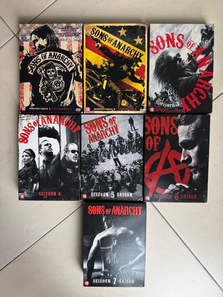 Sons of anarchy compleet, Ophalen of Verzenden, Zo goed als nieuw
