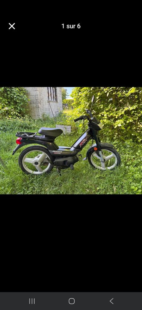 A vendre ou échange Peugeot fox classe a 25 cc d origine, Vélos & Vélomoteurs