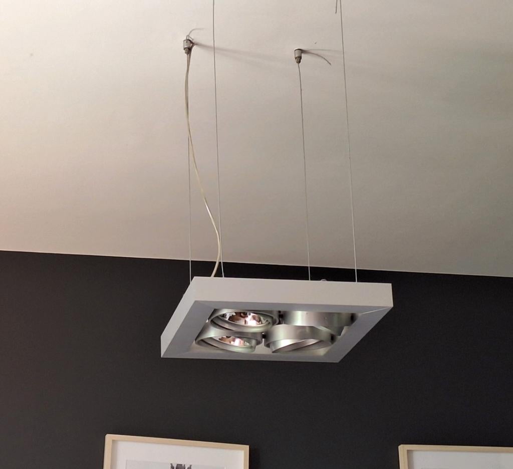 Design, industriële hanglamp deltalight, Enlèvement, Utilisé, Métal, Industrieel,  design